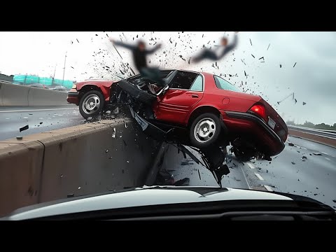 299 SHOCKING 2025: Idiots in Cars | Car Crashes & Insane Police Chases Seconds Before Disaster!