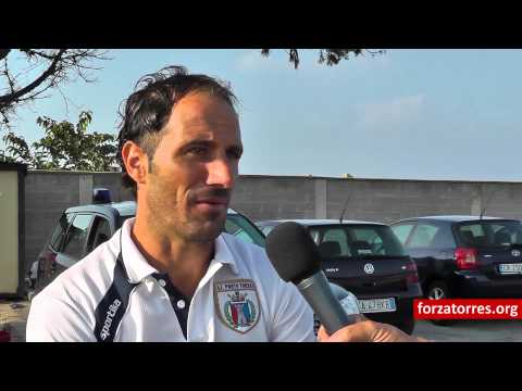 Portotorres 1-1 Torres - intervista a Sebastiano Pinna - 09/09/12