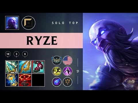 Ryze Top vs Irelia - NA Challenger Patch 25.24