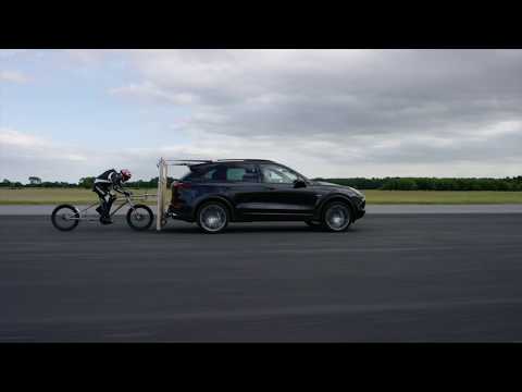 Neil Campbell's European cycling speed record