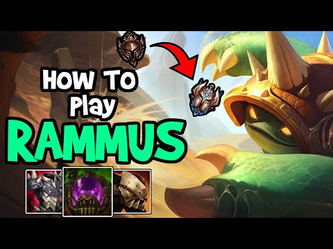 Turbo Chemtank Rammus is OP! Season 11 Rammus Guide