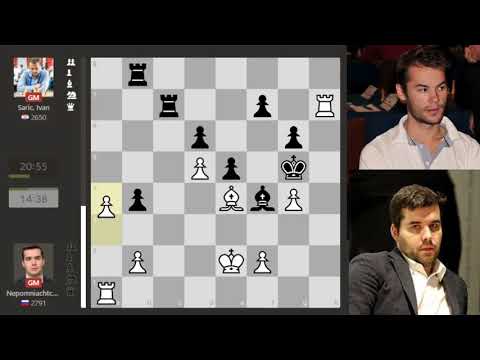 GM Nepo Ian vs GM Saric Ivan Grand Chess Tour Croatia Rapid & Blitz 2021 Round 6