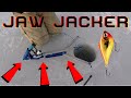 Video Thumbnail for Ice Fishing Jaw Jacker / How To Use A Jaw Jacker / How To Set Up / Automatic Hook Set