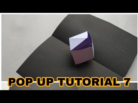 Pop Up Tutorial 7 - How to make a popup gift box card |Pop up card | Pop up Craft |SS Craft Mantra 7