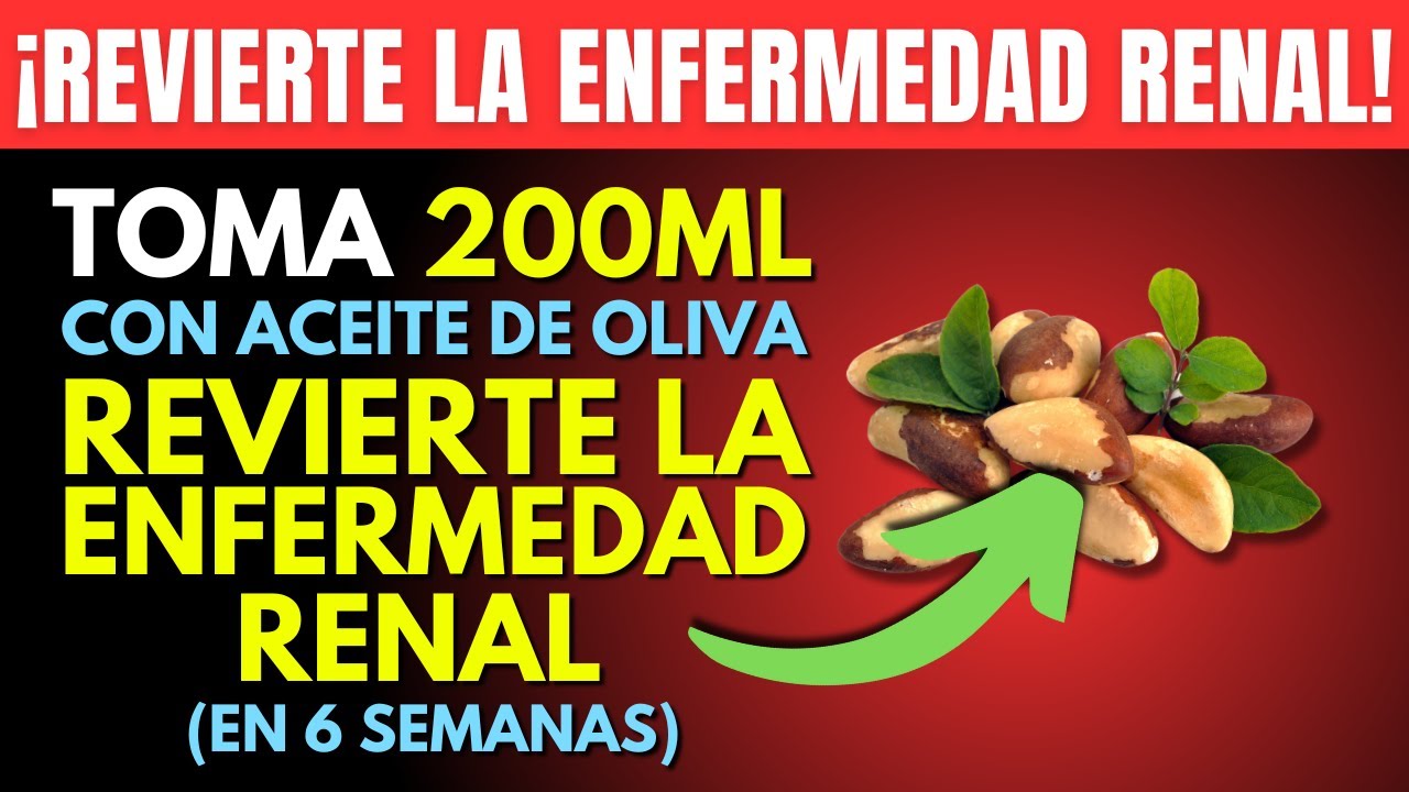 ✅ Este alimento puede revertir la enfermedad renal en 6 semanas.