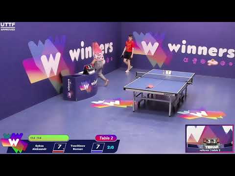 Winners League  11.07.21    Syksa Aleksandr -  Tveritinov Roman   10:00