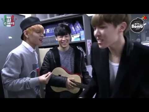 [SUB ITA] 160607 BANGTAN BOMB - Special BANGTAN BOMB 8 - Playing the guitar