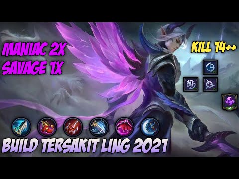Build Ling Tersakit 2021 - BUILD LING SAVAGE 2021 mobile legends