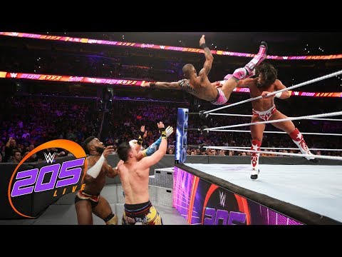 Cedric Alexander vs. Gran Metalik vs. TJP vs. Lio Rush vs. Tony Nese: WWE 205 Live, Oct. 17, 2018