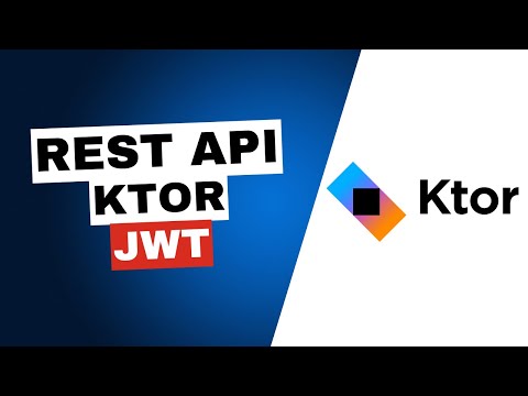 Implement a REST API with KTOR and JWT access tokens