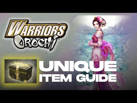 Warriors Orochi | Diao Chan's Unique Item Guide