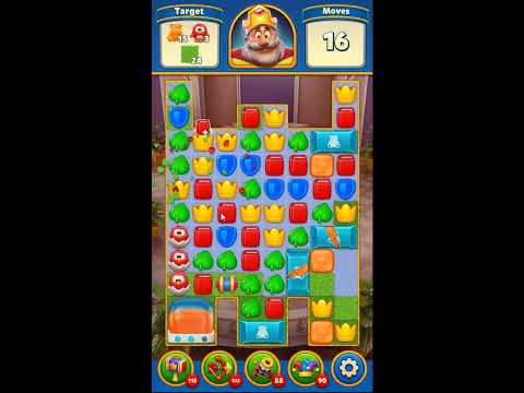 Royal Match Level 2296 - NO BOOSTERS GAMEPLAY 👑 | SKILLGAMING ✔️