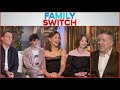 FAMILY SWITCH Interview! Jennifer Garner, Emma Myers, Ed Helms Brady Noon McG + Emma Talks Wenclair!