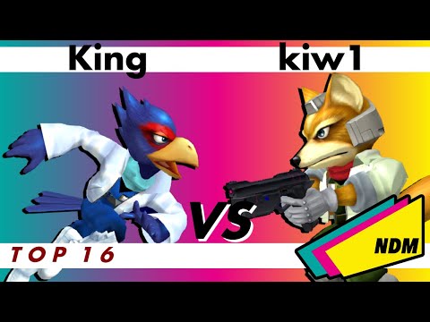 NDM Online Qualifier #4 - Smash Hannover | King (Falco) vs. kiw1 (Fox) Melee Top 16 Losers Round 3