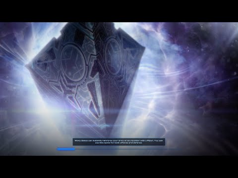 Starcraft 2 Legacy of the Void: "Temple of Unification" Brutal - Destroy all Enemy Forces
