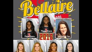 2016 Bellaire Volleyball Senior Tributes
