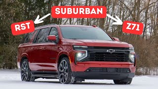 Chevy Suburban RST vs Z71 – Trim Comparison