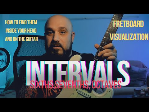 ULTIMATE FRETBOARD VISUALIZATION - INTERVALS Pt 3
