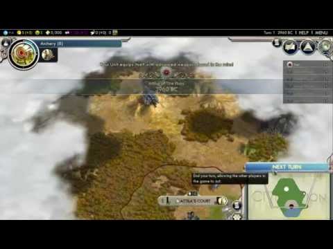 Civ 5 Huns Ep1