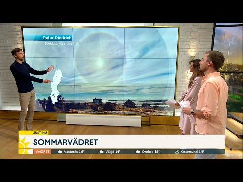 Meteorologen: ”Bästa bilden jag sett på fenomenet” - Nyhetsmorgon (TV4)