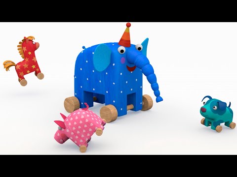 Madeirinhas - ✨ Coleção de episódios: 1-4 ✨ EPISÓDIOS COMPLETOS | desenhos para bebês em MOOLT