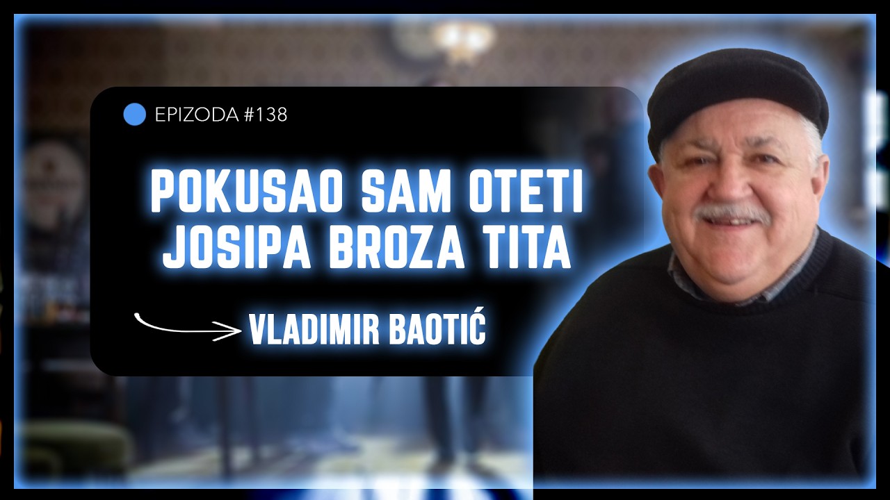 VLADIMIR BAOTIĆ- Tuđman i ja se nismo nešto "snjuškali", PODCAST ČUŠPAJZ #138