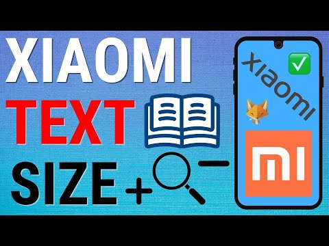How To Change Text Size On Xiaomi Phones (Mi, RedMi, Poco, etc)