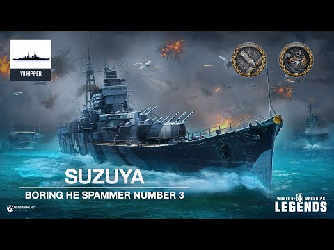 Suzuya - Boring HE Spammer Number 3 (World of Warships: Legends Xbox Series X 4K)