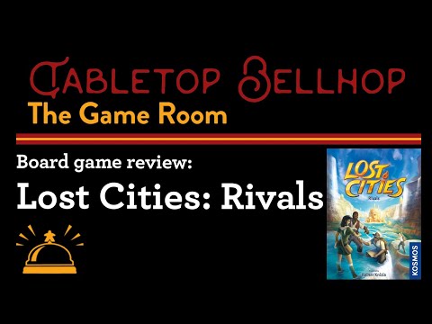 Board Game Review - Lost Cities Rivals a 2-4 player version of the classic card game Lost Cities.