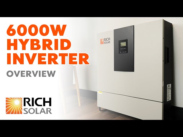 Introducing: 6000 Watt Off-Grid Hybrid Split Phase Solar Inverter