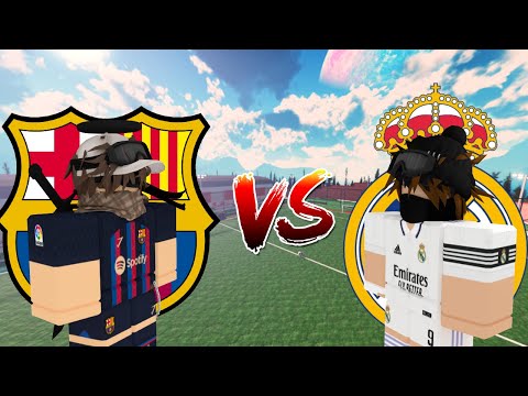 FC Barcelona vs Real Madrid | Final Supercopa España | TPS Street Soccer | Roblox