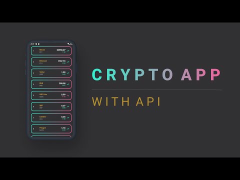 ASMR Programming - Crypto App With API - No Talking