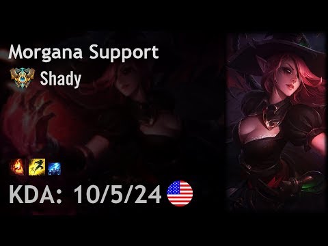 Morgana Support vs Lulu - Shady - NA Challenger Patch 7.20