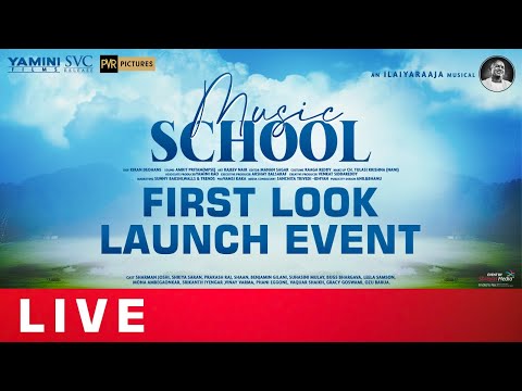 Ilaiyaraaja’s multi-lingual musical film ‘Music School’  the first look unveiled