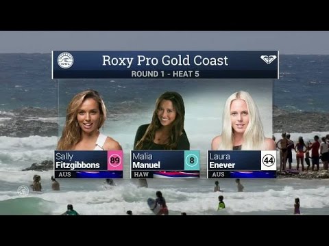 2016 Roxy Pro: Round 1, Heat 5 Video