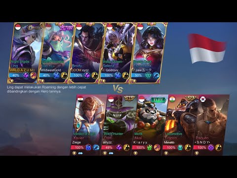 Party keras Mythic Glory 2000+ rapi banget permainanya ! Global Ling gamau kalah !! Mobile legends