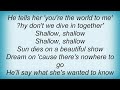 Ivy - Shallow Lyrics