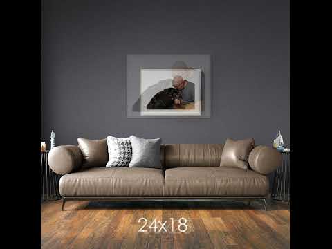 Wall Art Sizing Comparisons