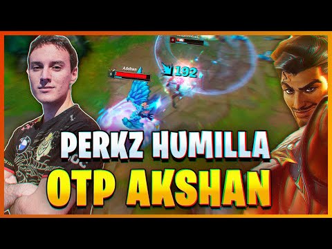 😈 PERKZ ABUSA de AKSHAN CONTRA UN OTP | COMO JUGAR AKSHAN MID