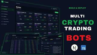 Build & Deploy Multi Crypto Trading Bots on Exchange Using Next.js & DeFi | Live Crypto Trading