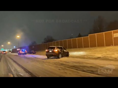 12-24-2020 Collinwood, OH Multiple Accidents on I-90 West Bound