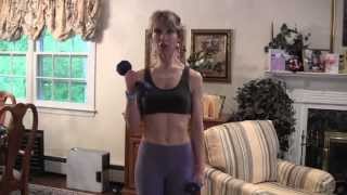 TOTAL ARMS WORKOUT w/ Dumbbells - Lift Weights to Tone Muscles