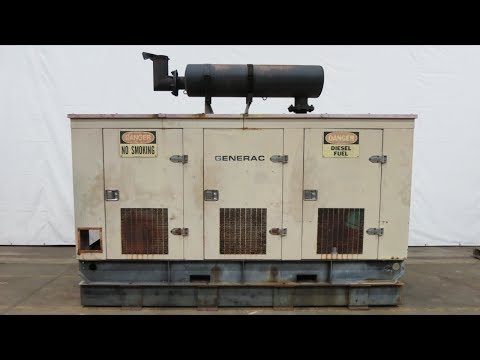 Generac 250 kW diesel generator set, model SD250, 13.3L engine, 626 Hhrs - CSDG # 2122