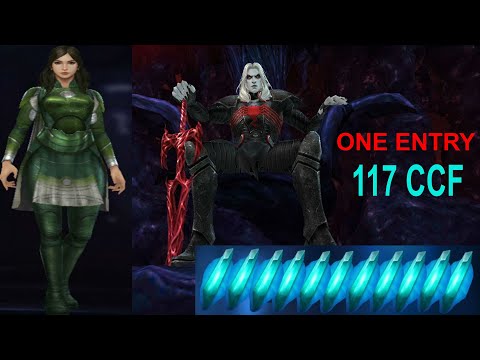 117 ccf in one entry || knull stage 9 clear with sersi || marvel future fight game