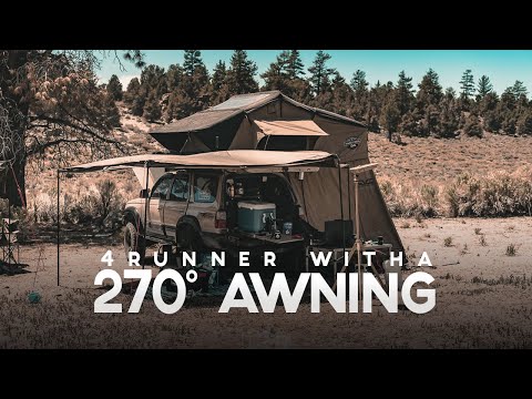 Custom 4Runner Awning mounts | Rhino-Rack Batwing