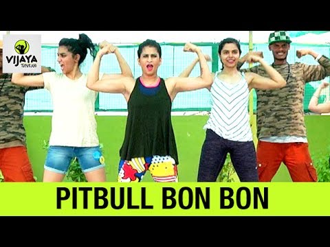 Pitbull Bon Bon | Zumba Dance on Bon Bon | Zumba Fitness Video | Choreographed By Vijaya Tupurani