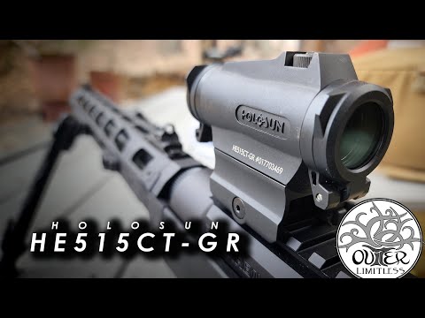 Holosun HE515CT-GR: Perfect Rifle Sight...Green Dot...Very Nice!!