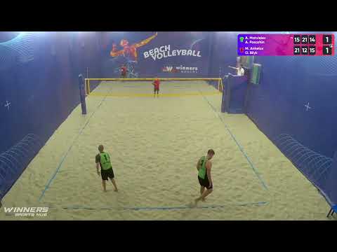 18:40 A. Matvieiev / A. Pasazhin - M. Anhelov / O. Bilyk 07.09.2022 | Winners Beach Volleyball