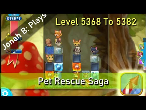 Pet Rescue Saga Level 5368 To 5382