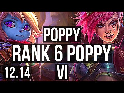POPPY vs VI (JNG) | 6/1/12, Rank 6 Poppy | KR Challenger | 12.14